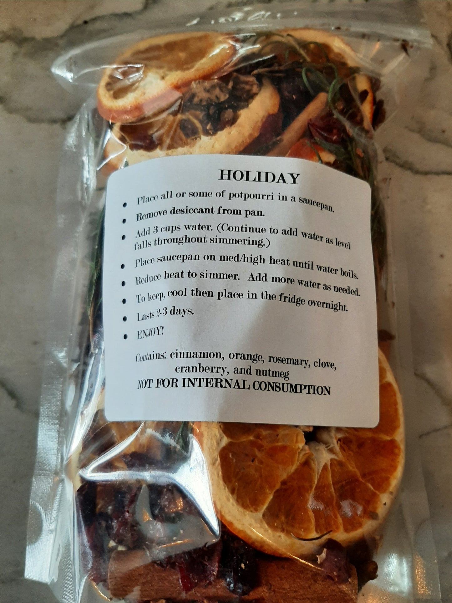 Holiday Simmering Potpourri